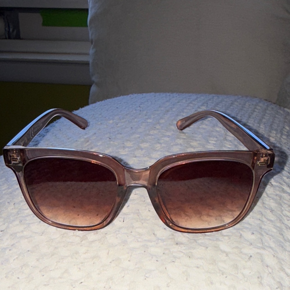 J. Crew Translucent Brown Sunglasses
